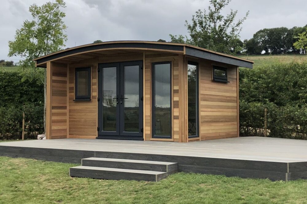 Curved Roof Garden Office | Customisable & Insulated | UK Garden Offices